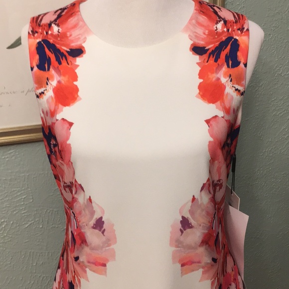 🌸 NWT Calvin Klein sheath dress 💕 - Picture 2 of 6